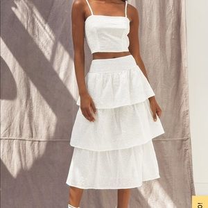 Two piece eyelet set